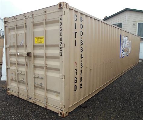 big steel box shipping containers